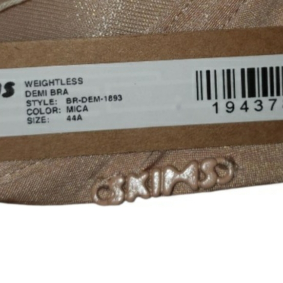NWT SKIMS Weightless Demi Bra 44A - Picture 2 of 3